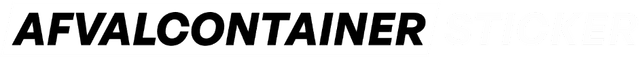 Afvalcontainersticker.nl